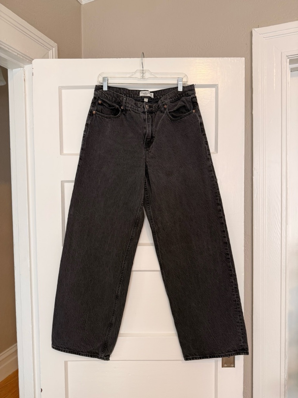 Abercrombie & Fitch Curve Love Wide Leg